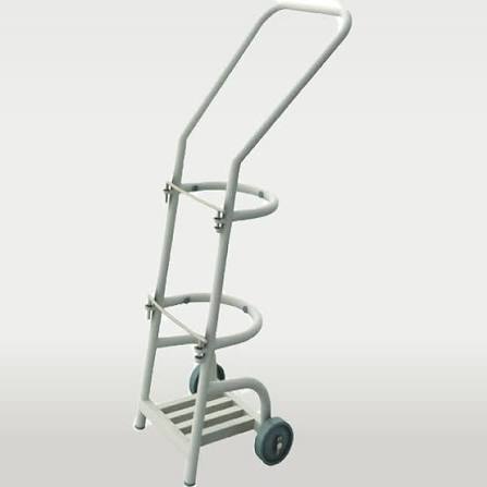Oxygen cylinder trolley rental in Respiratory care category